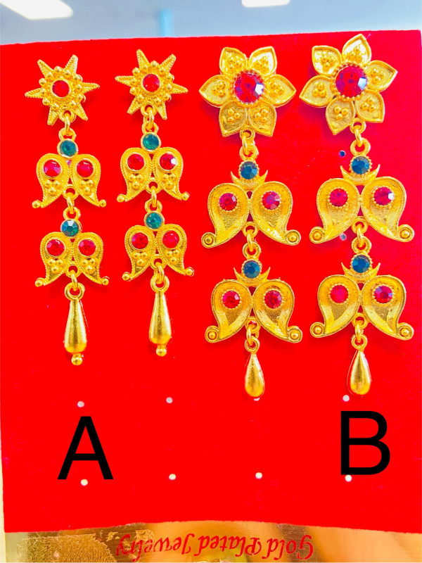 Gold Plated Earring For women. Yearling earing