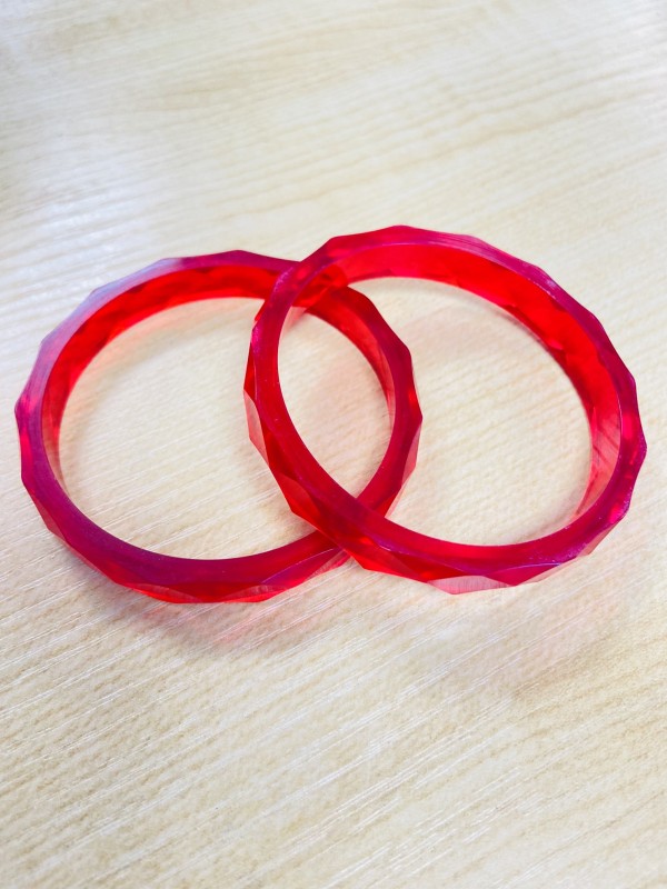 Red plastic Bangle/braslet for women