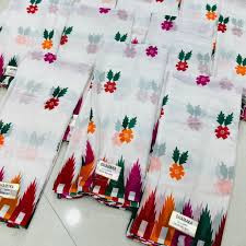 Dhaka Print Soft Georgette saree