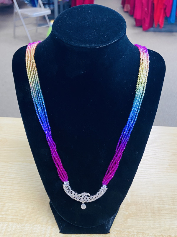 Rainbow  Hydro Ad Long Mangalsutra